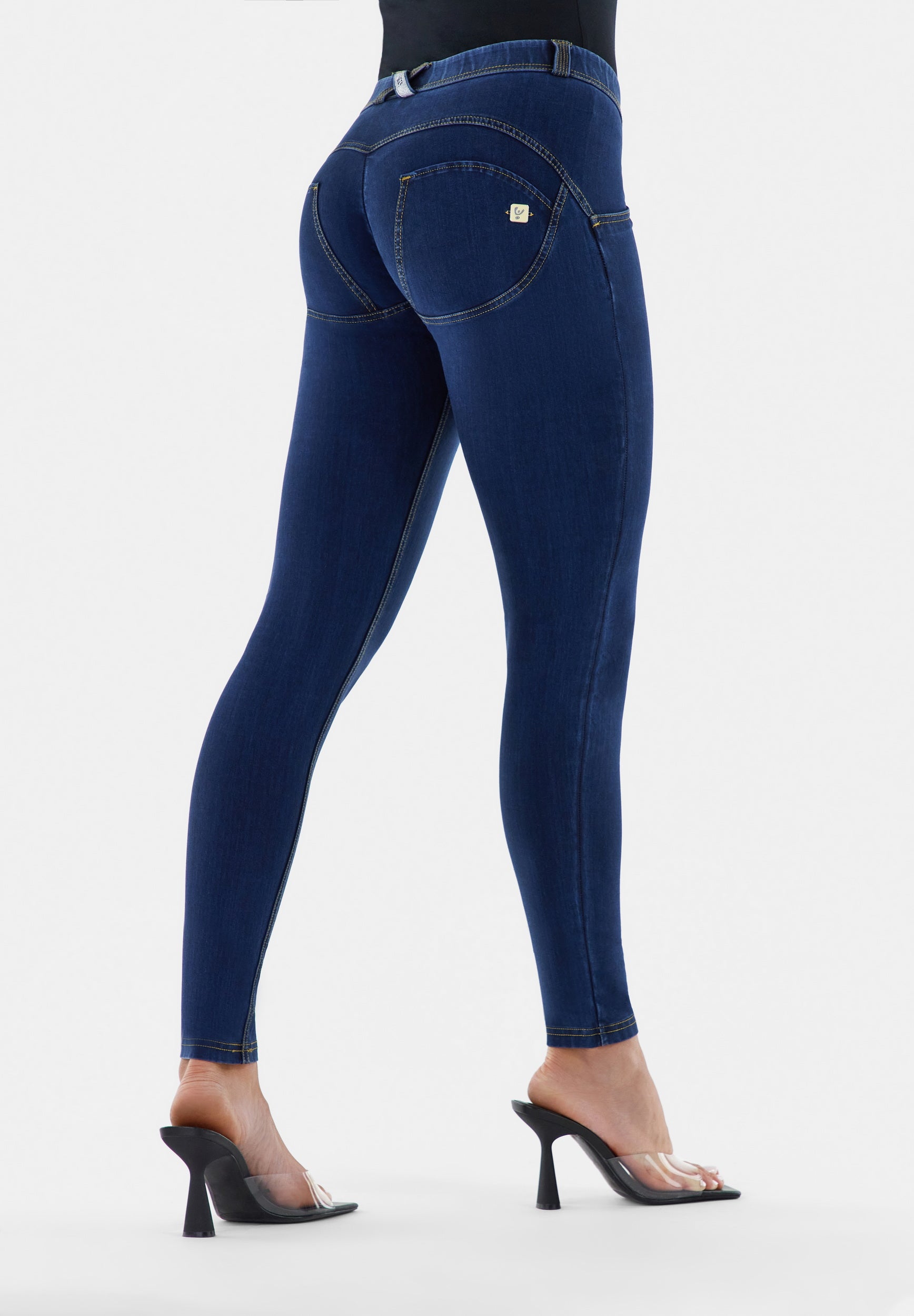 Jeans Ladies Skinny Jeans Trousers Push Up with Print  eBay